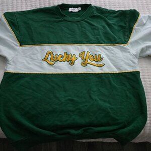 The Mayfair Group Lucky You Sweatshirt One Size